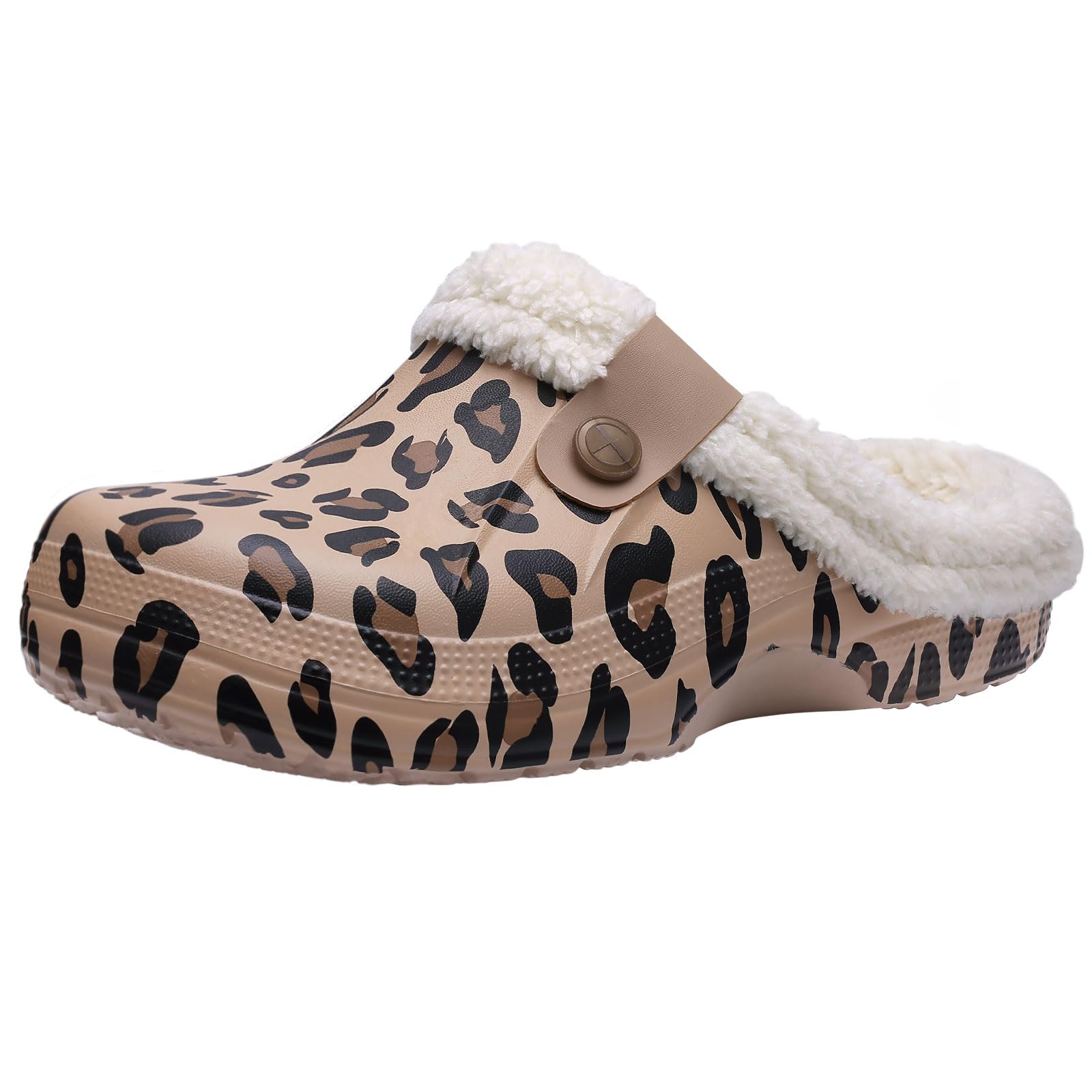 Beslip Women's Classic Waterproof Fur Lined Winter Slippers