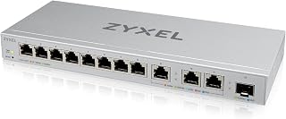Zyxel Switch Ethernet de 12 Puertos | Gestión Web | 10G | XGS1250-12