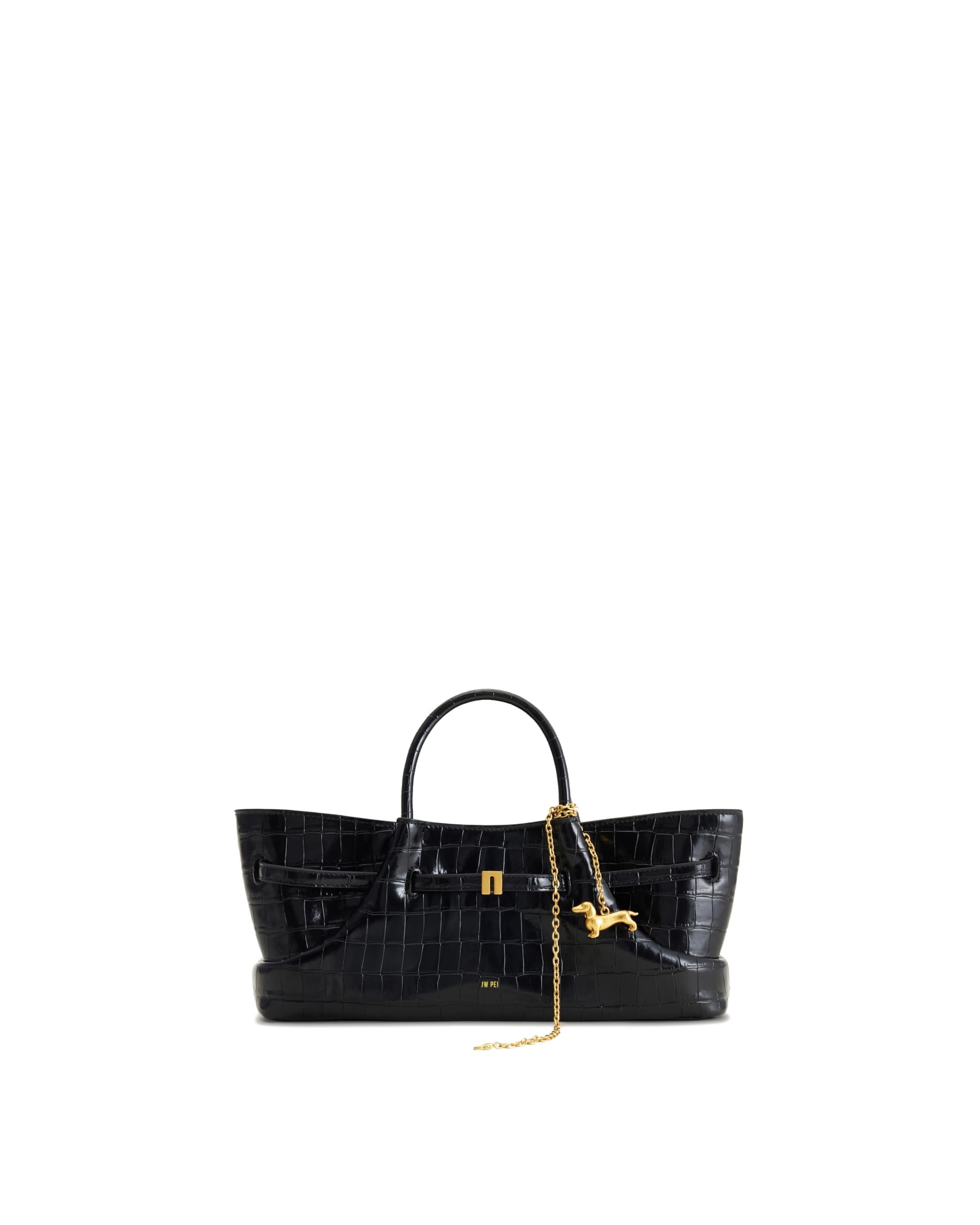 JW PEI Women's Maeve Dachshund Metal Charm Tote Bag