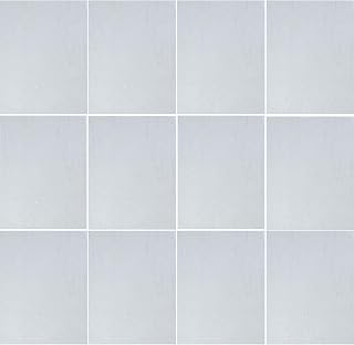ILLUCKAI 12 Sheets Clear Transparent COE 96 Glass for Fusing, 4 x 6 inch Fusible Glass Supplies for Glass Fusing Jewelry Making Stained Glass Projects or Mosaic Crafts
