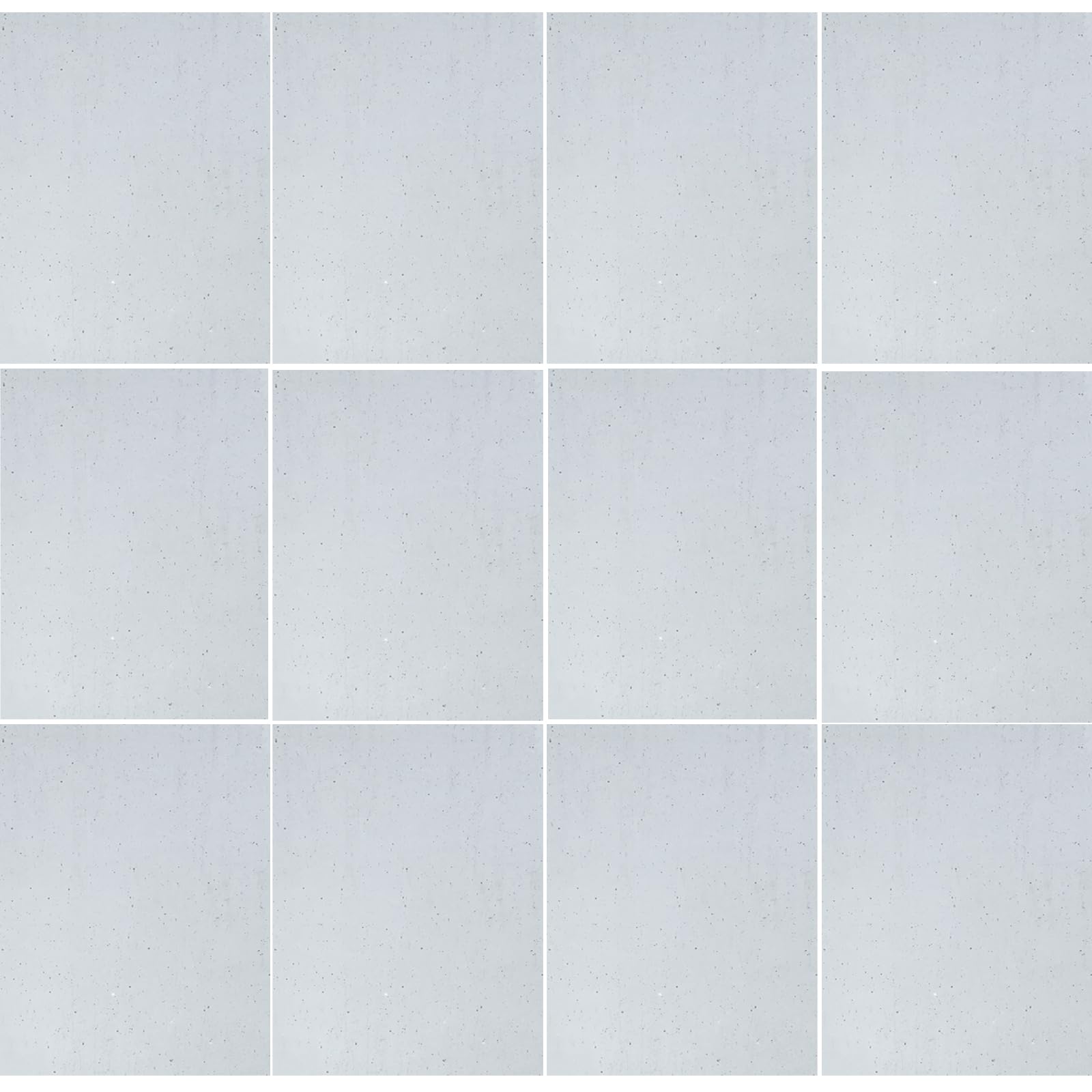 ILLUCKAI 12 Sheets Clear Transparent COE 96 Glass for Fusing, 4 x 6 inch Fusible