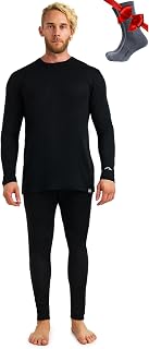 Merino.tech 100% Under Clothing Men's Merinos – Top and Bottoms + Socks