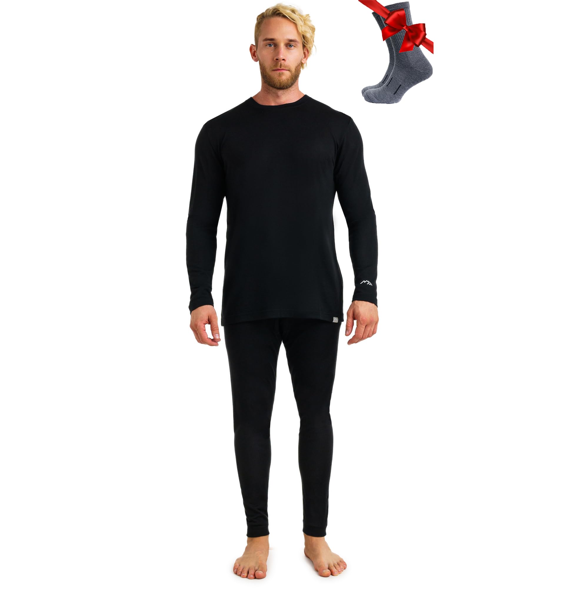 Merino.tech 100% Under Clothing Men's Merinos – Top and Bottoms + Socks