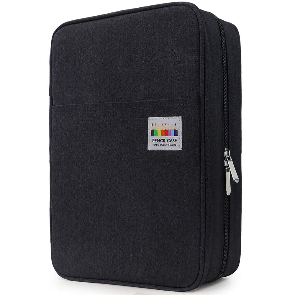 YOUSHARES Big Capacity Colored Pencil Case 300 Slots, 4-Layer Pen Organizer for 