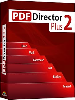 PDF Director 2 Plus - Edit, Create, Scan and Convert PDFs - compatible with Win 11, 10, 8 and 7
