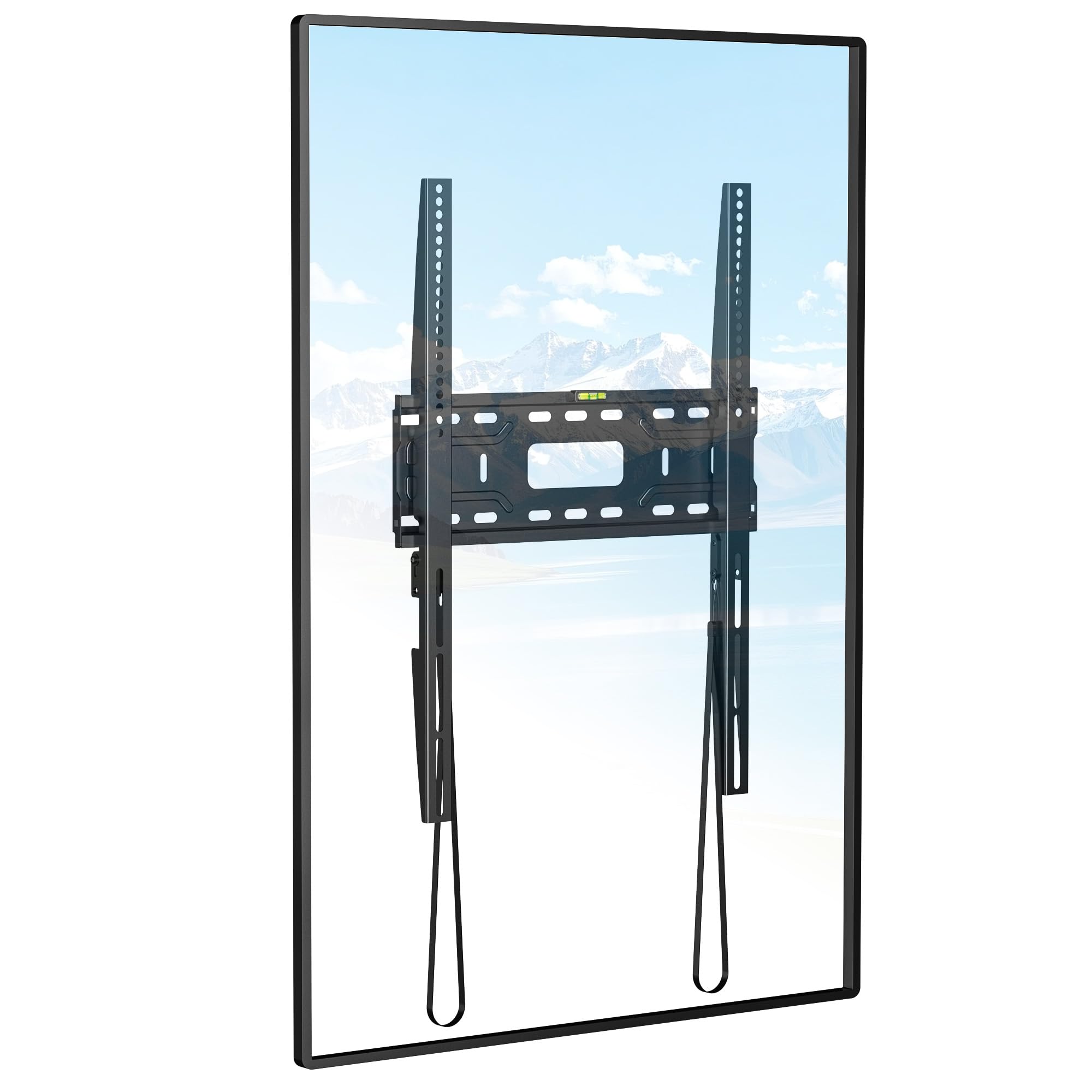 FORGING MOUNT Portrait TV Wall Mount, Low Profile TV Mount for Vertical Mounting