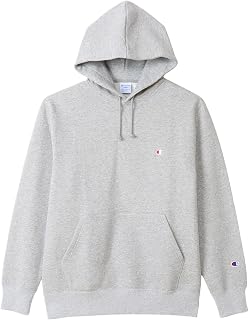 Champion C3-W105Z Men's Hoodie Long Sleeve One Point Logo Hooded Sweatshirt