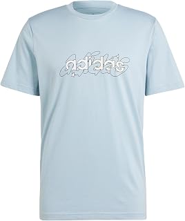 adidas Men's Essentials Linear Single Jersey T-Shirt