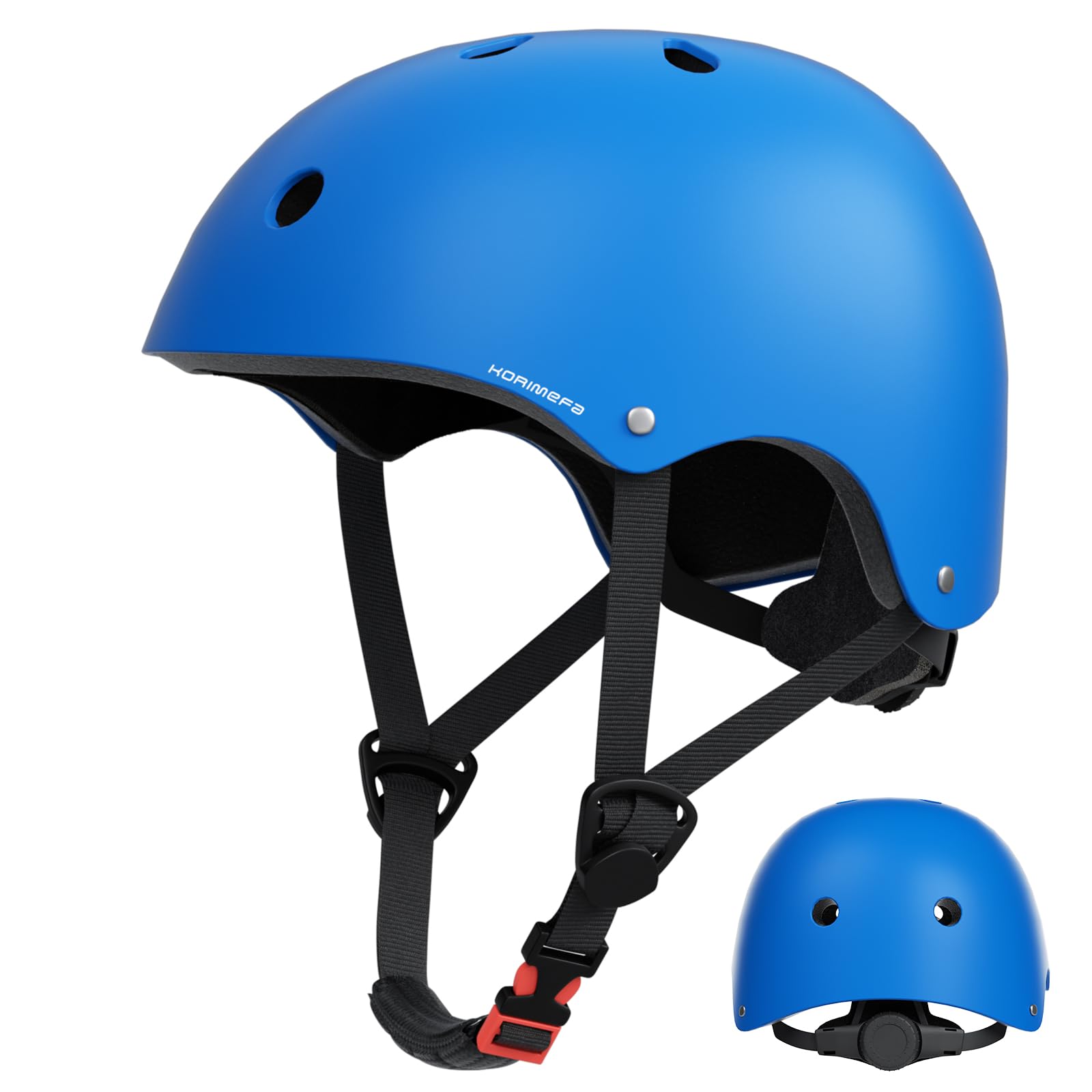KORIMEFA Toddler Kids Bike Helmet for 2-13 Years Boys Girls