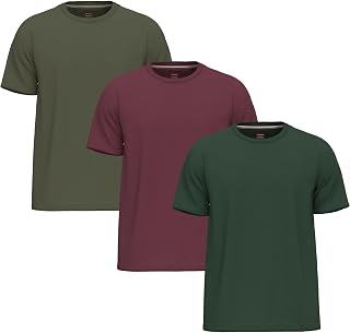 3/7-Pack T Shirts for Men UK 100% Cotton Tshirts | Premium Plain Crew Neck Mens T Shirts Multipack