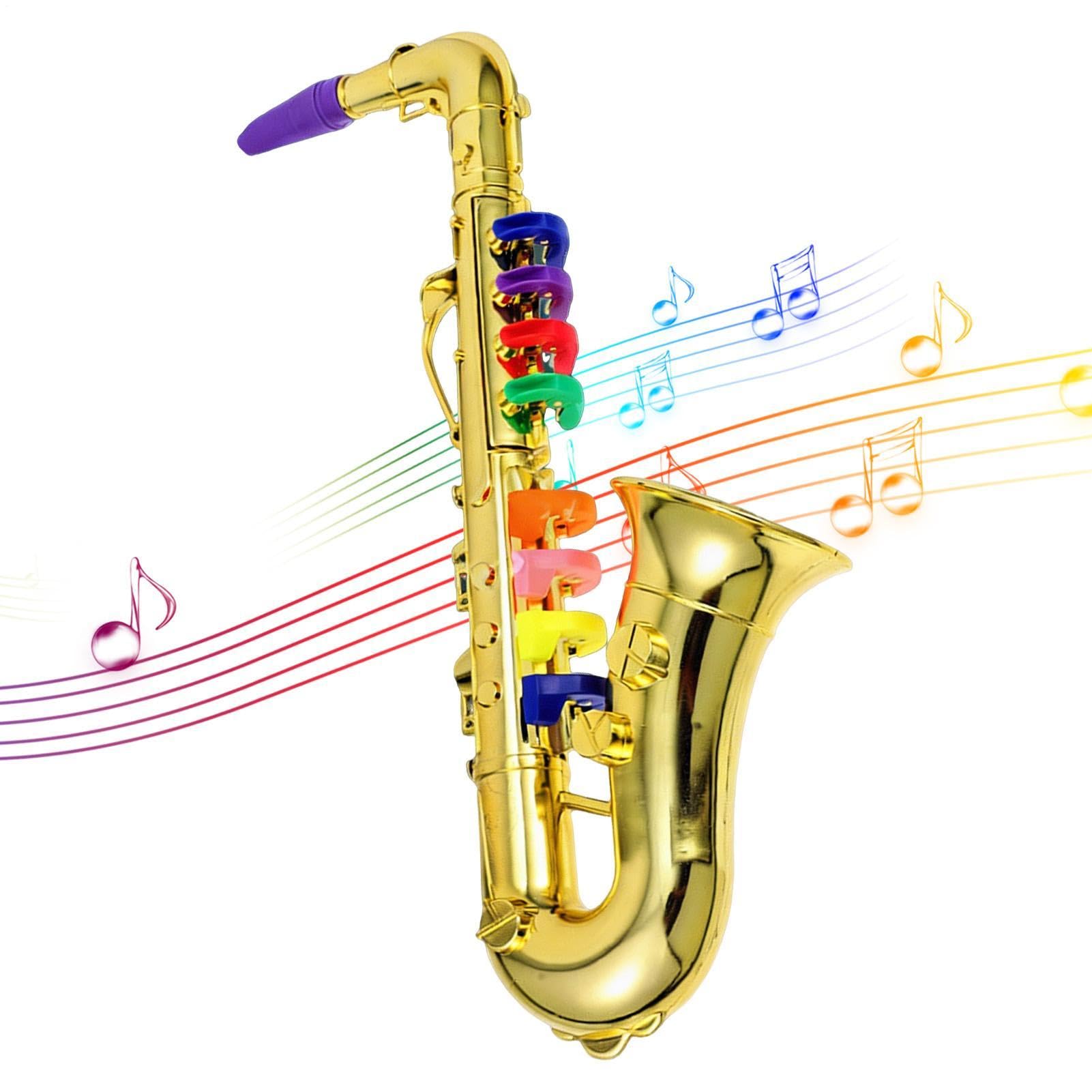 Kids Alto Saxophone Instrument-42x14x8.5cm Musical Wind Instrument | Musical Ins