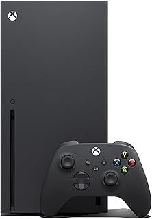 Xbox Series X | Disc Gaming Console | 1TB SSD | Includes Wireless Controller, 4K Gaming, 120FPS, Carbon Black
