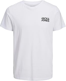 JACK & JONES Jjecorp Logo Tee Play SS O-n Noos Pls Men's T-Shirt (Pack of 1)