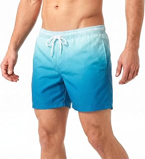 RIPT Performance Men's Quick Dry Swim Shorts with UV Protection 50 Swim Trunks Men (Pack of 1)