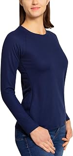 iQ-UV Women's Long Sleeve Sports Shirt - UV Shirt for Women for Leisure & Sports - Rash Guard with UPF 50+ UV Protection - Long Sleeve Sports Shirt for Women - Ideal for Sports or Swimming