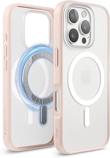 elago Transparent Hybrid Magnetic Case for iPhone 16 Pro Case 6.3 inch