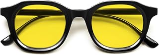 VANLINKER Retro Round Sunglasses for Men Women Vintage Circle Shades VL9829 46mm