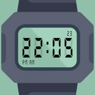 Retro Digital Clock Screensaver: Retro Classic Digital Clock & Date, Simple Big Clock for Phone, Tablet & TV | Giant Clock