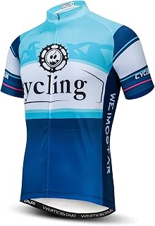 Men's Cycling Jersey Summer Short Sleeve Road Bike Clothing Mountain