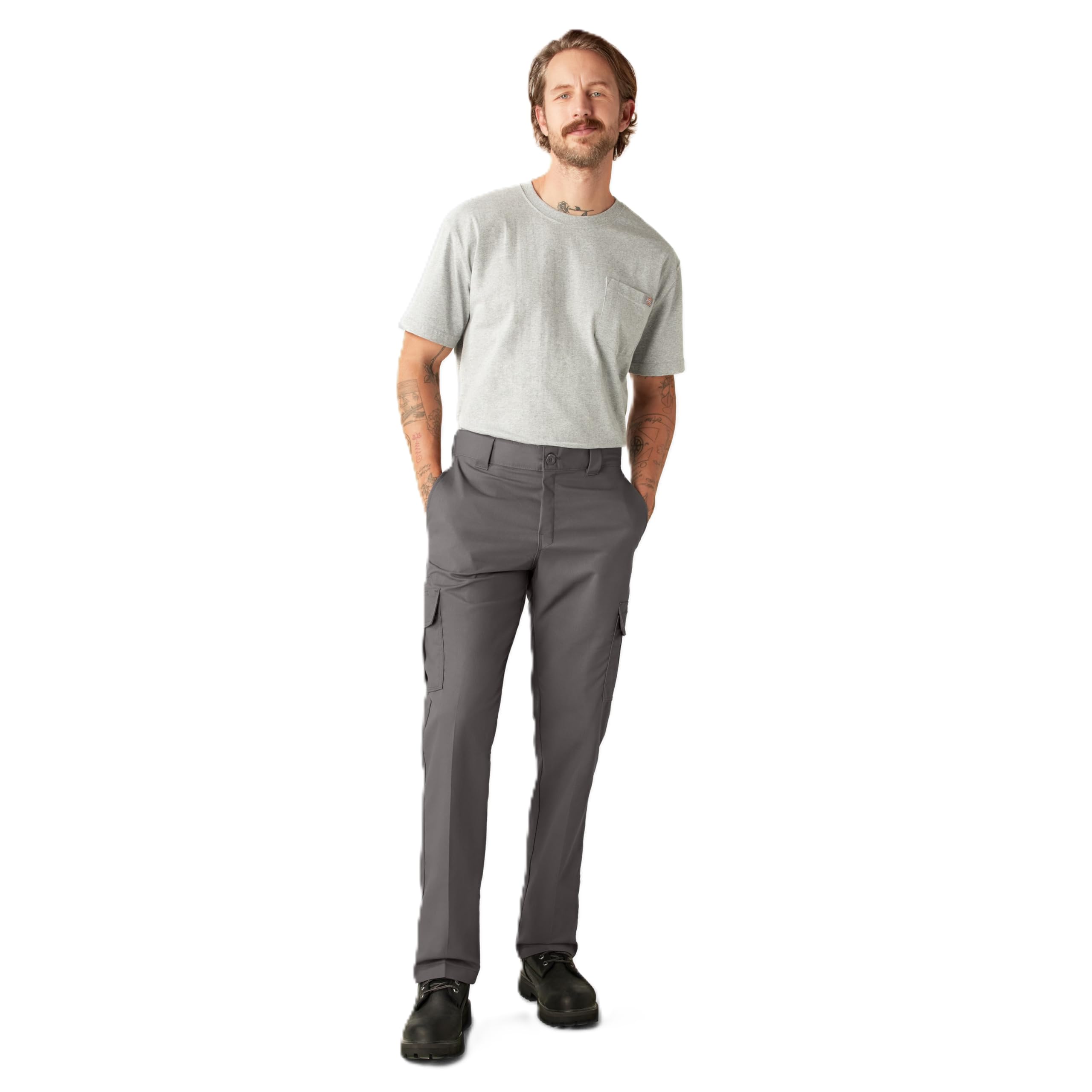 Dickies Men's Mechanical Stretch Cargo Pant Regular Work Utility Pants