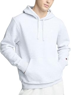 Champion Pullover Fleece Hoodie, Standard Fit, Midweight, C Logo, Available in Regular And Big & Tall Men's Tracksuit Top (Pack of 1)