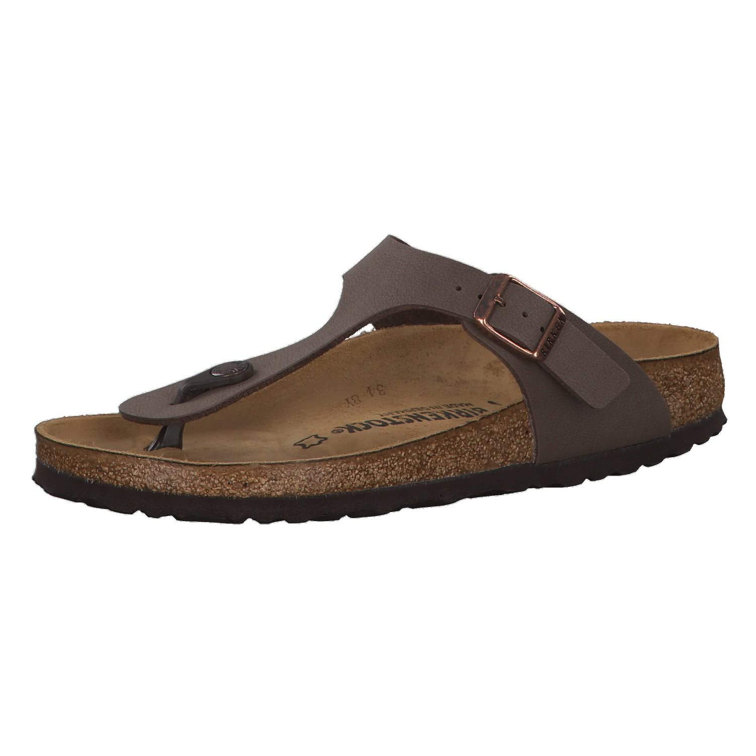 Birkenstock Gizeh, Unisex - Adults' Sandals Sandals, Brown (Mocca), 7 UK Narrow 