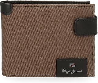 Pepe Jeans Hilltop Joumma Bags Leather Casual Wallets, brown, Horizontal Wallet