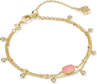 Kendra Scott Emilie - Pulsera de cristal de múltiples hebras, joyería de moda para mujer