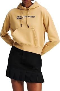 Karl Lagerfeld Jeans Women's Regular Logo Hoodie