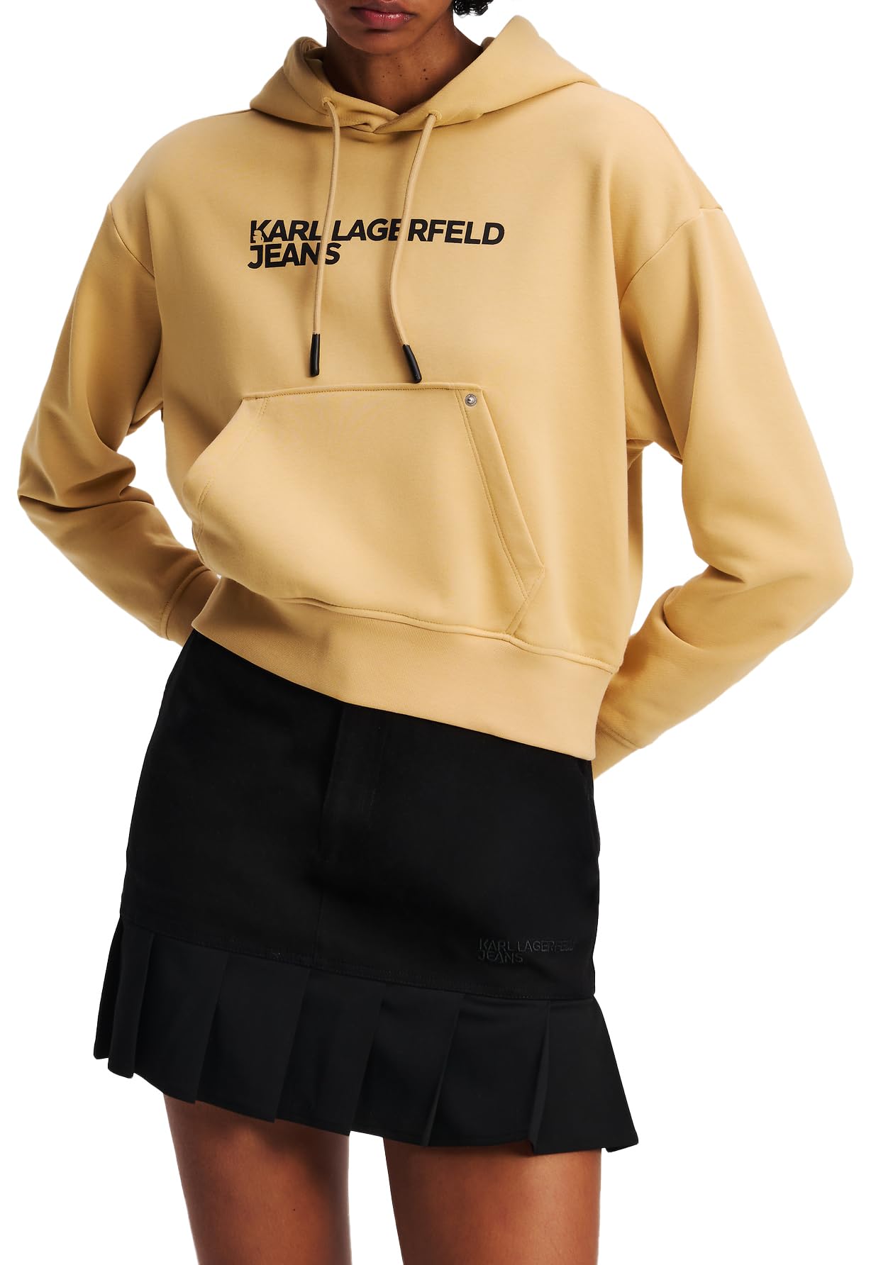 Karl Lagerfeld Jeans Women's Regular Logo Hoodie