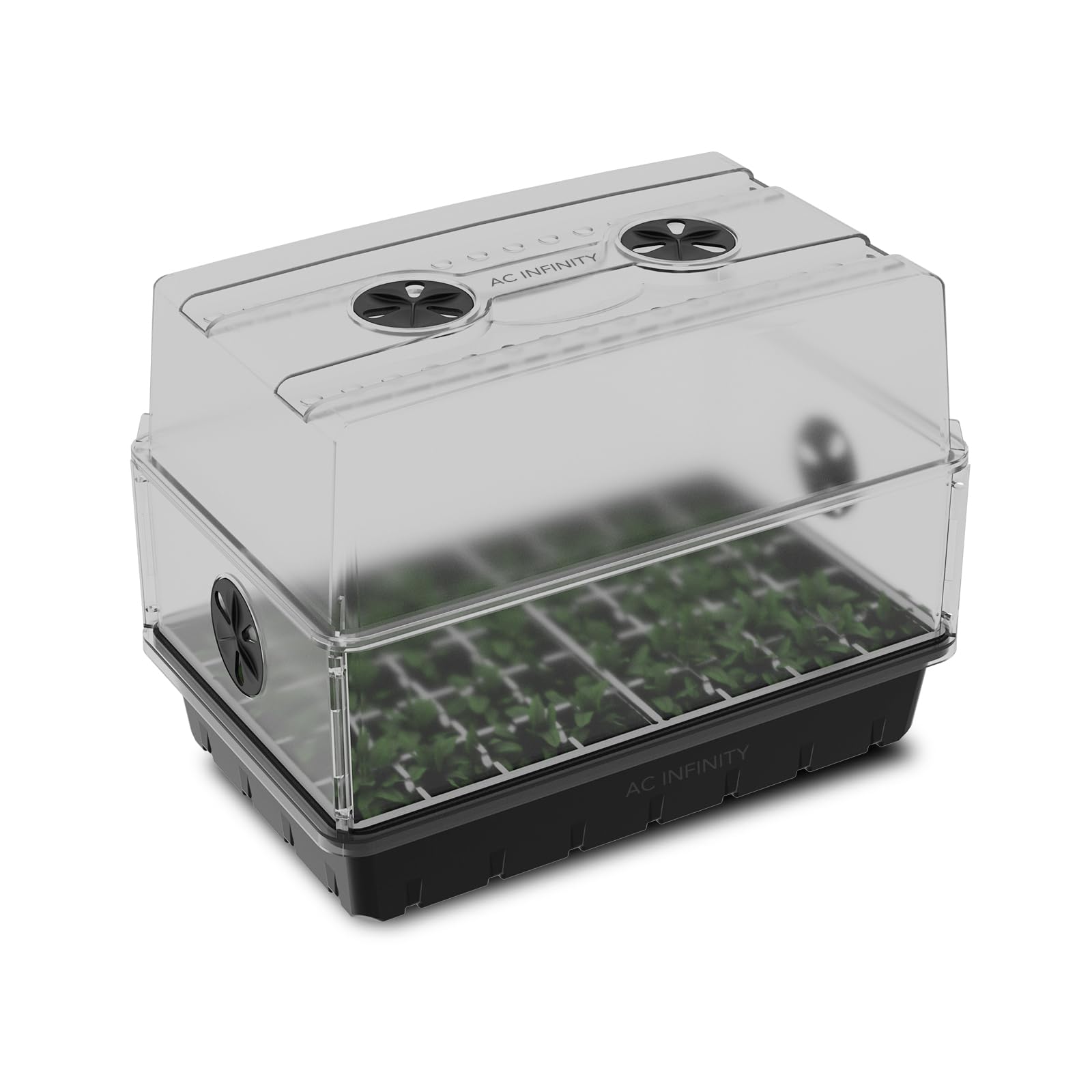 AC Infinity Humidity Dome 5x8, Heavy-Duty 3mm Seed Starter Propagation Kit | 40-