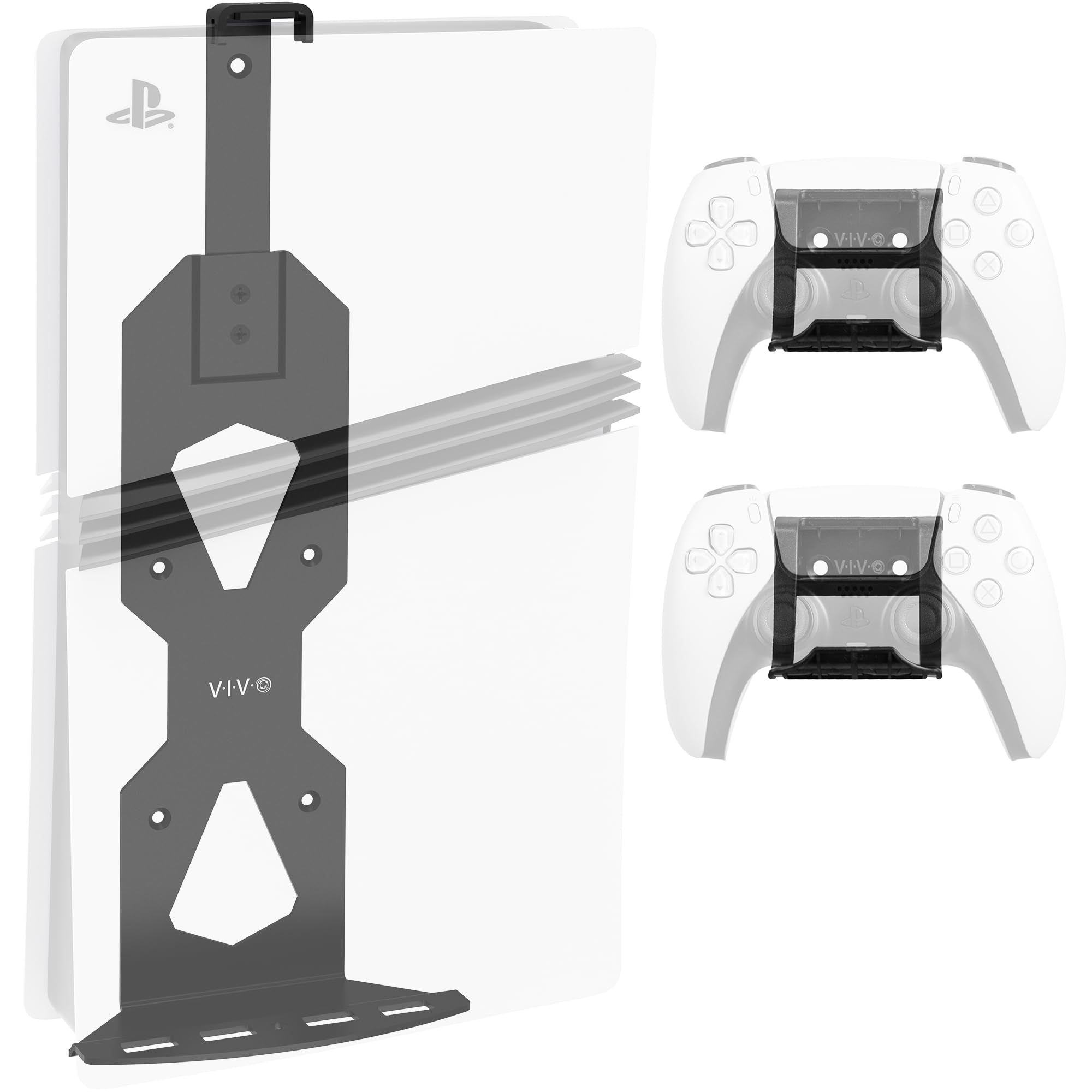 VIVO Wall Mount Bracket Designed for PS5 Gaming Console, Black, MOUNT-PS5B | Stu