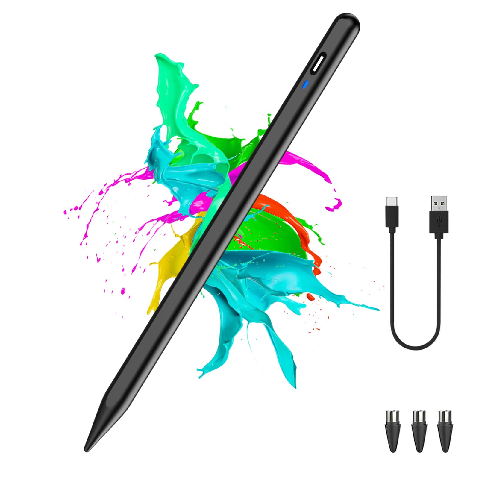 Stylus Pen for Android Tablet/Phones, Tablet Pencil for iOS/Android,Black | Fast