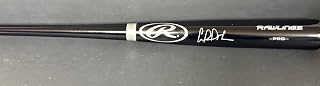 Gabriel Moreno Arizona Diamondbacks Autographed Signed Baseball Bat Beckett Rookie Hologram Black