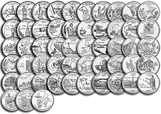 1999 D Complete 1999 thru 2009 D 56-coin B.U. State Quarter Set Uncirculated