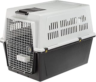 Dog Travel Kennel, Pet Kennel, Dog Crate Atlas 70 Professional, Safety Closing System, Aeration Grids, 68,5 X 101 X H 75,5 Cm.