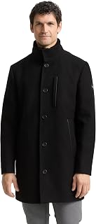 TOM TAILOR 1046983 Abrigo de lana Hombre (Pack de 1)