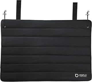 Large Rear Bumper Guard for Cars SUV Anti-Scratch Bumper Protector | 38 x25'' Universal Fold and Go Bumper Cover, Protect from Scratches Loading Scooter Rollator WheelChair Walker Dog Paw