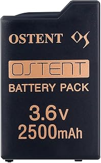 OSTENT Real 2500mAh 3.6V Lithium Ion Li-ion Polymer Rechargeable Battery Pack Replacement for Sony PSP 1000 Series Console PSP-360