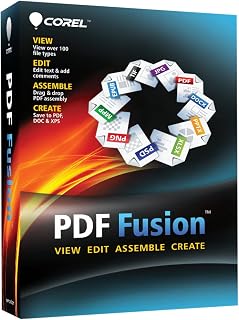 Corel PDF Fusion Document Management Suite [PC Disc]