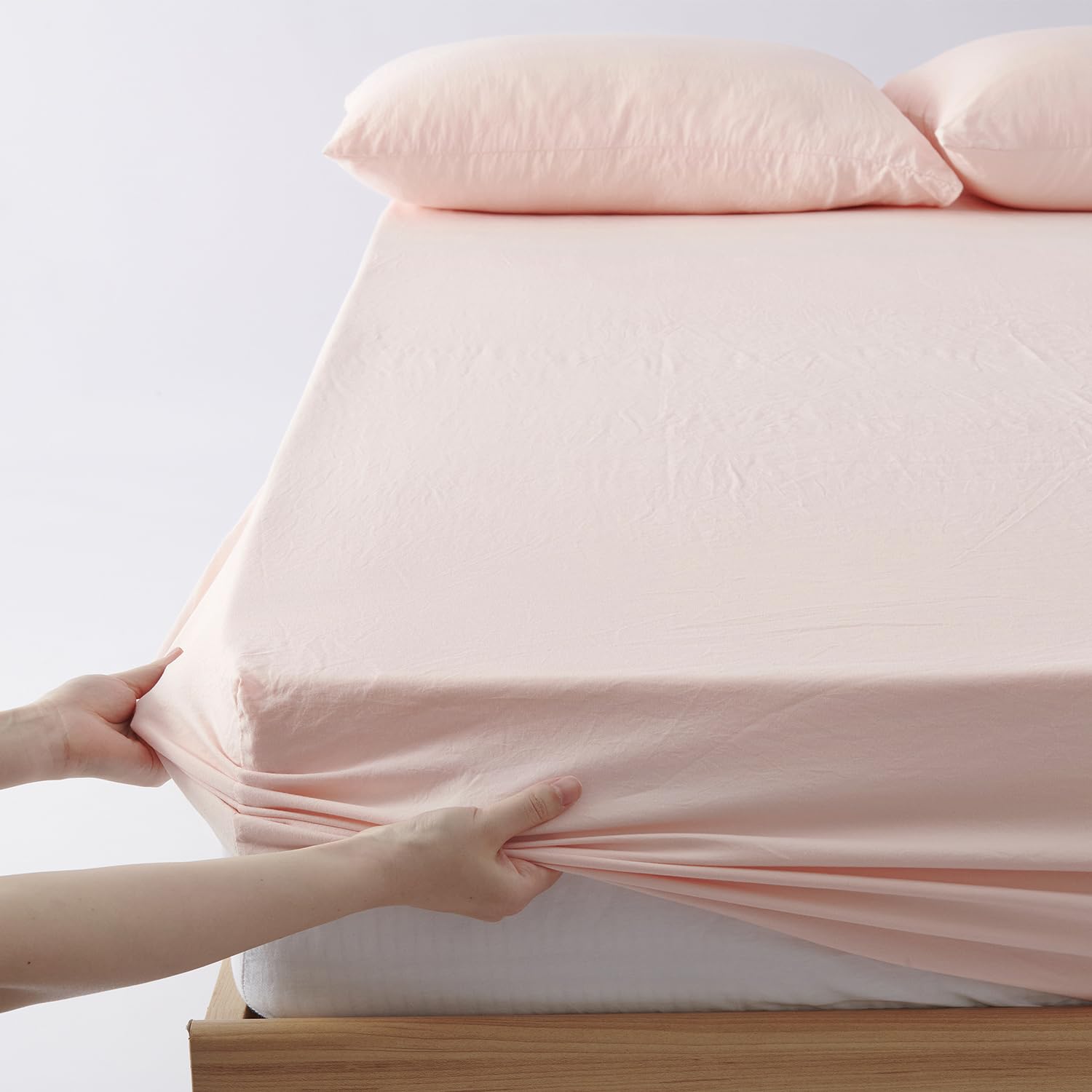 Kumori Semi Double Fitted Sheet, 47.2 x 78.7 inches (120 x 200 cm), Washable, So