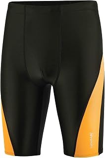 DEVOROPA Boys Swim Jammers Youth Competitive Swim Team Trunks Racing Swimsuit Athletic Swimming Shorts Slim/Standard/Husky