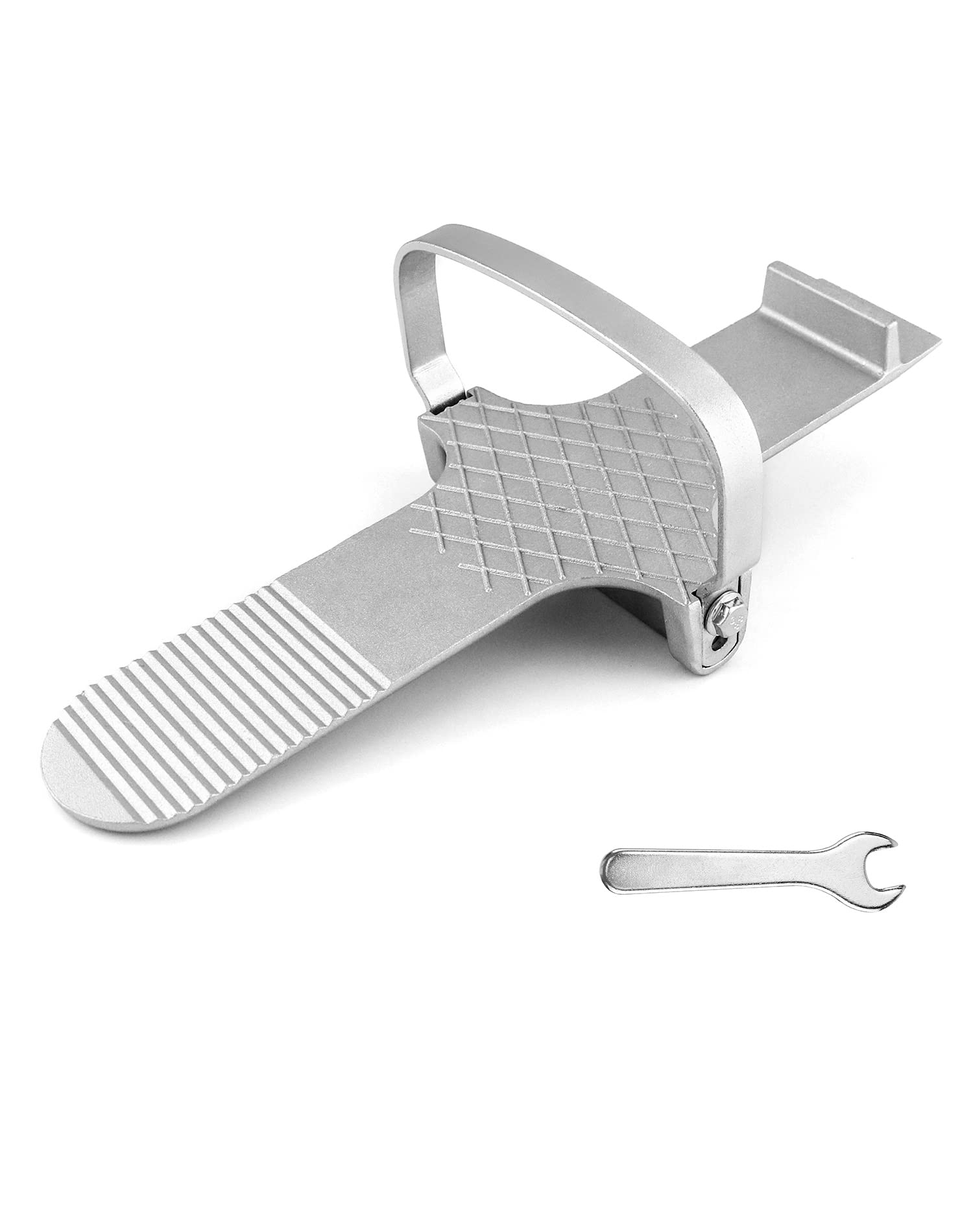 QWORK Foot Panel Lifter, Aluminum Alloy Door Lifter Tool, for Drywall Install, H