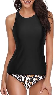 Holipick Women's High Neck Tank Top