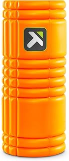 Triggerpoint Grid Foam Roller, Myofascial Release, Stretch Roller, Massage Roller, Self-Care, Recovery, EVA Material, Durable, Sports, Desk Work, Orange