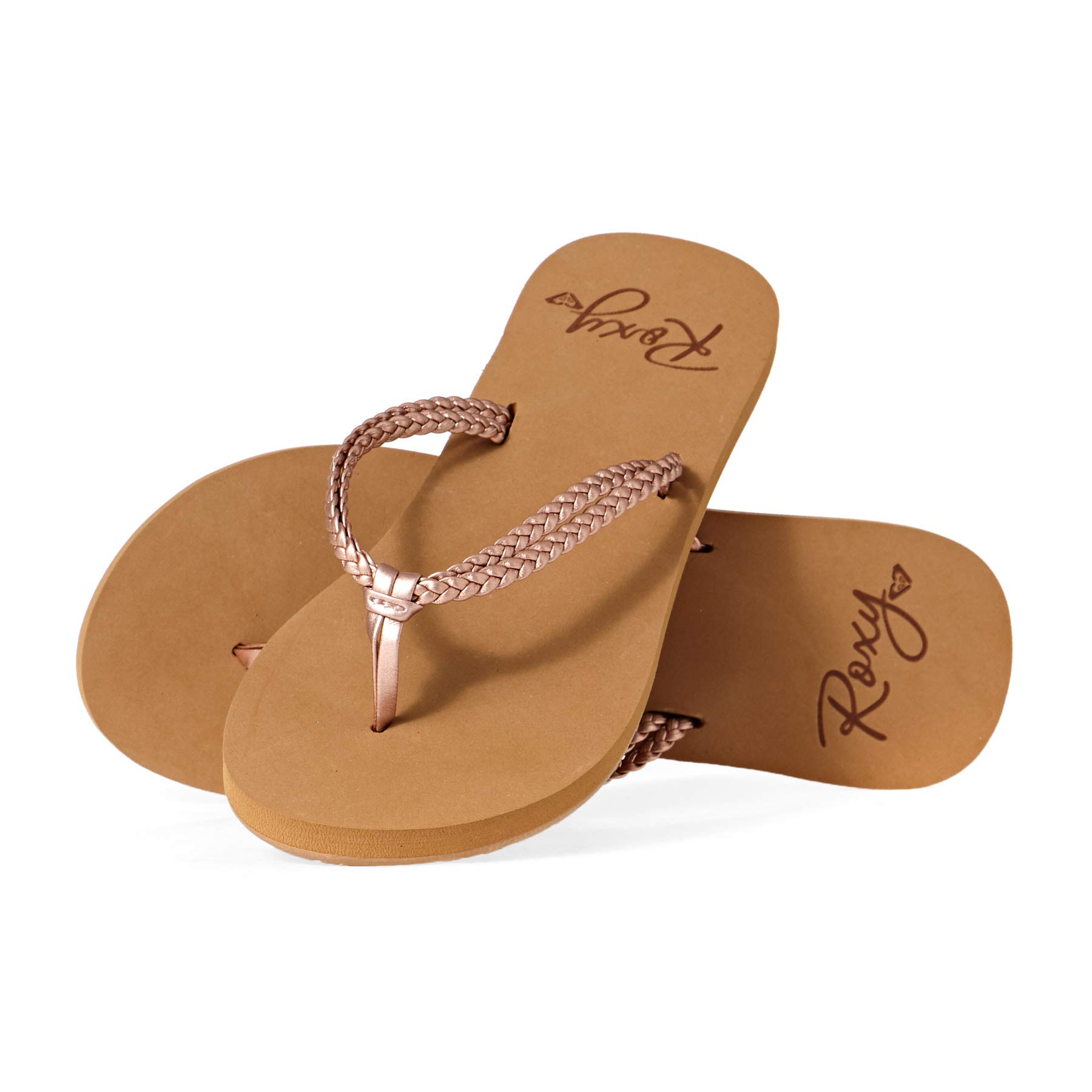 Roxy Costas, Women's Beach and Pool Shoes, Pink (Rose Gold Rsg), EU 36 - UK 3