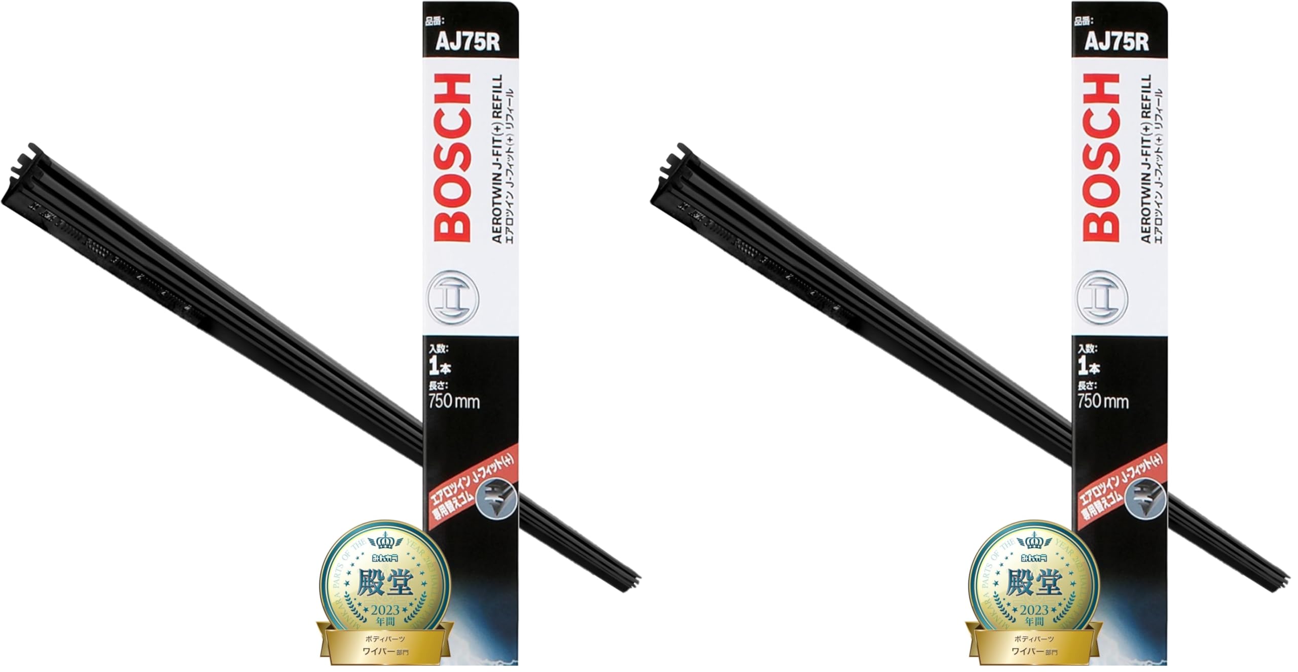 Bosch Wiper Replacement Rubber AeroTwin J-Fit (+) Refill 29.5 inches (750 mm) (x