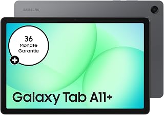 Samsung Galaxy Tab A11+, AI Tablet, 11 Inch Display, 90 Hz Refresh Rate, 128 GB Memory, 6 GB RAM, Android, Dolby Atmos Quad Speaker, Grey, 3 Year Warranty