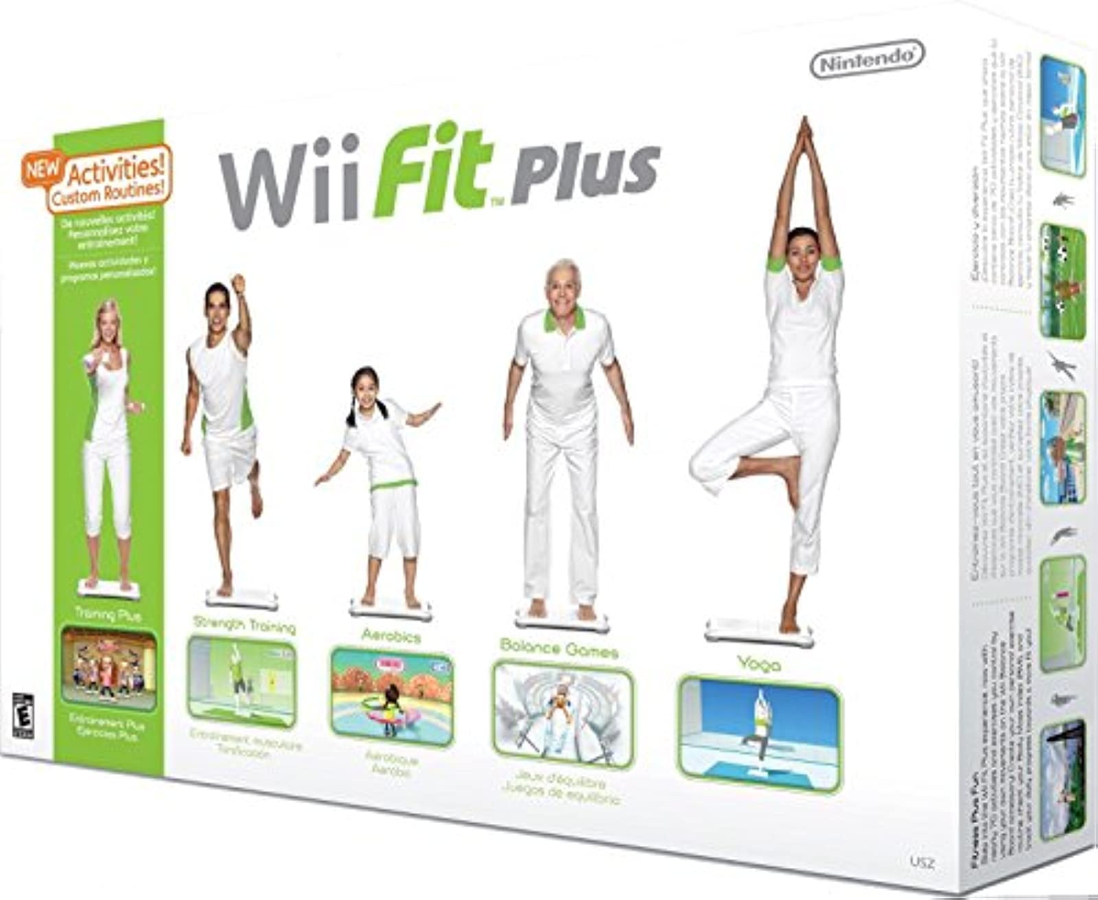 Wii Fit Plus with Balance Board [Wii console sold separately] (Renewed)