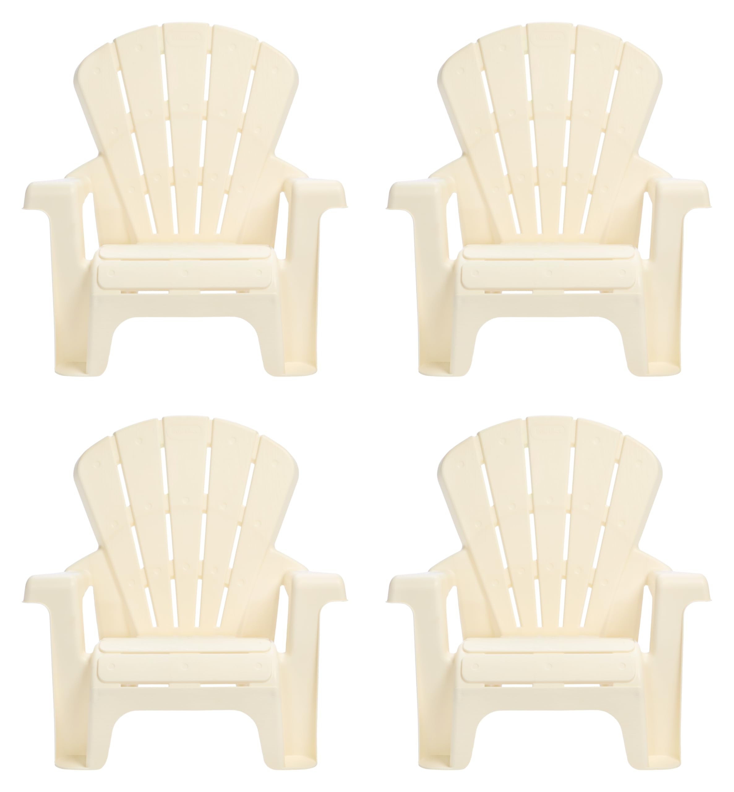 Little Tikes Cloud Collection Garden Chairs 4 pk – Kids Furniture for Activity P